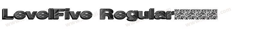 LevelFive Regular字体转换